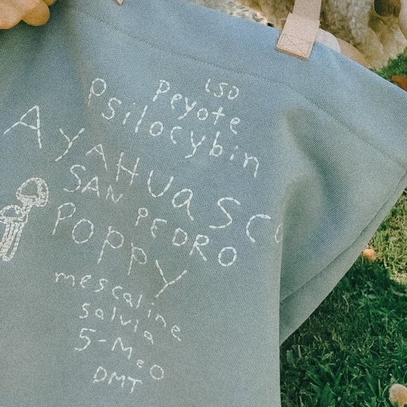 NWOT Stoned Immaculate X Jenean Jenean embroidered journey tote bag - Picture 7 of 14